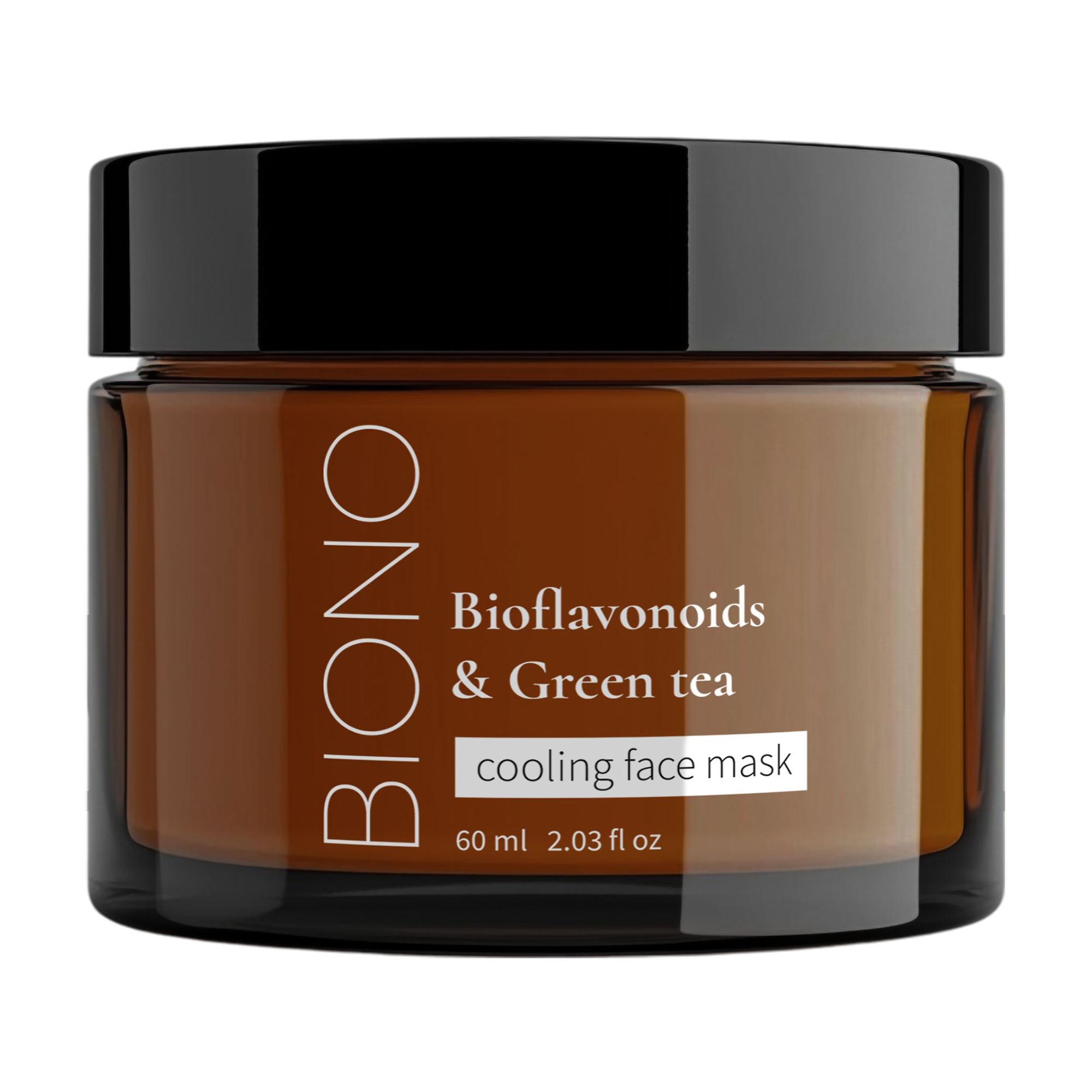 Охолоджувальна маска для обличчя Biono Bioflavonoids &amp; Green Tea Cooling Face Mask, 60 мл